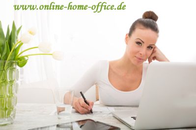 Onlinejob zu Hause im Home Office Bereich bei freier Zeiteinteilung am PC arbeiten.