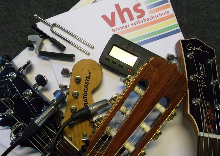 Neue Gitarren-Kurse mit Peter Apel im VHS-Frhjahrsemester 2015