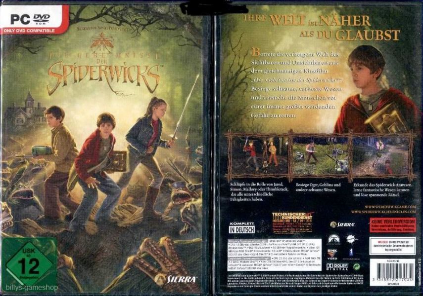 Die Geheimniss​e der Spiderwick​s !! Neuware !! Topp-Preis