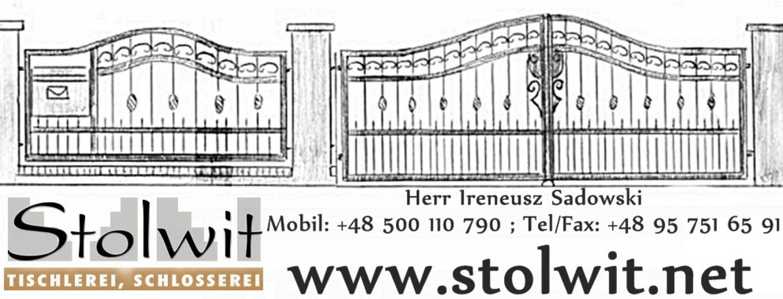 Zune, Umzunungen, Metallzune, Tore, Doppelstabmatten aus Polen