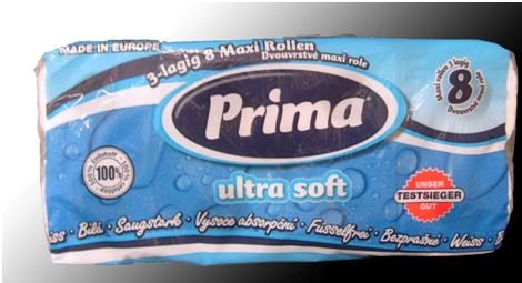 Prima Toilettenpapier 3 lagig