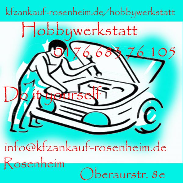 Hobbywerkstatt - Selbst ist der Mann lautet das Moto