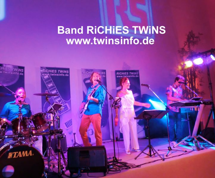 Band RiCHiES TWiNS Partyband, Hochzeitsband, Liveband, Tanzband, Showband, Coverband, Hochzeit