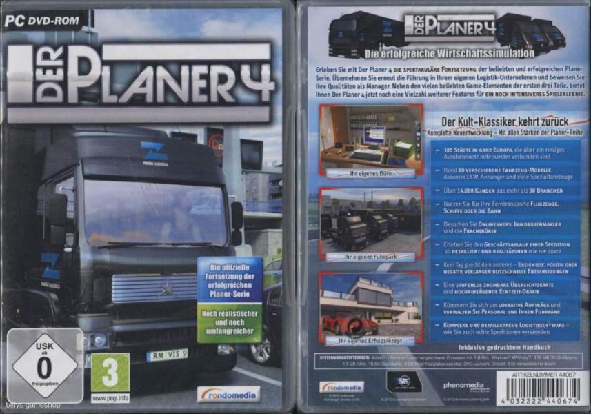 Der Planer 4 !! Der Kult-Klass​iker kehrt zurck !! Neu !! fr PC