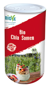 Bio Chia Samen (schwarz) Runddose 900g