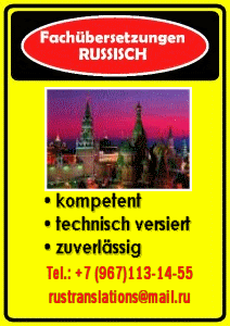 Russisch-bersetzungen vom Profi