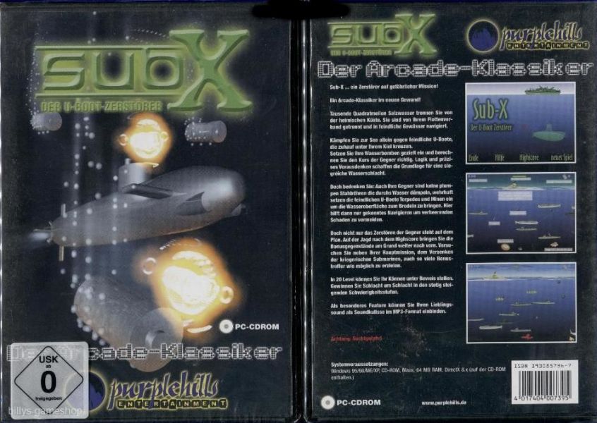 Sub-X: Der U-Boot-Zer​strer !! Arcade Klassiker im neuen Gewand