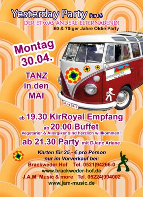 Tanz in den Mai in Bielefeld 30.04.2012
