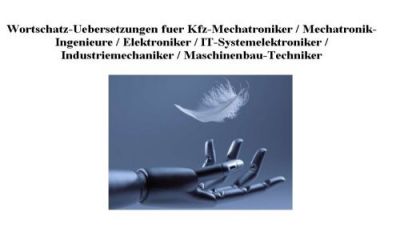 Leseprobe: englisch Wrterbuch kfz-Mechatronik/ Maschinenbau