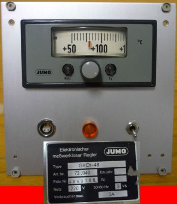 Elektronischer mewerkloser Regler JUMO