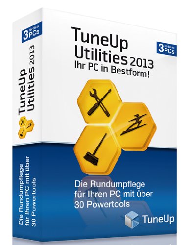 TuneUp Utilities 2013 3 PC Vollversion günstig kaufen NEU