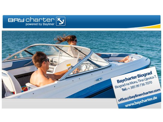 Chartern von neuen Bayliner-Motorboote in Kroatien! 