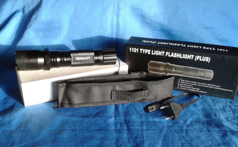 POLICE   ESH + + LED TASCHENLAMPE +  2 in 1 Type 1101 Plus