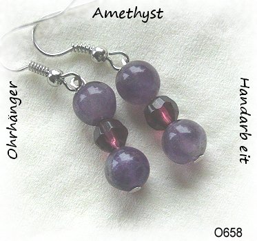 Edelsteinschmuck, anspruchsvolle Amethystkette